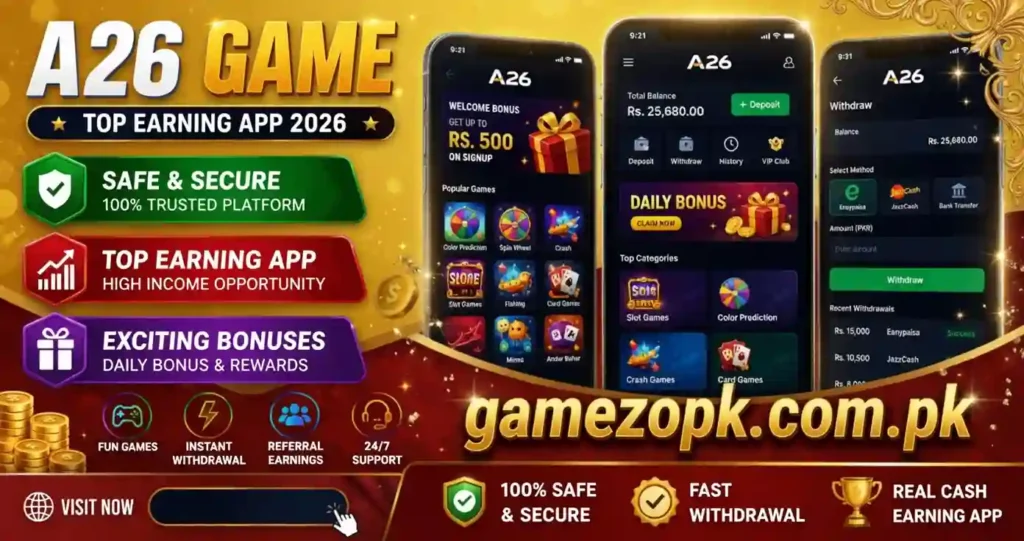 A26 Game Login